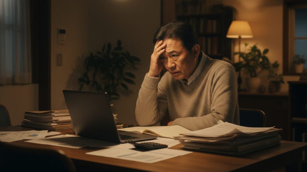 なかなか脱サラを決断できない男性