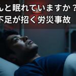 睡眠不足気味の男性