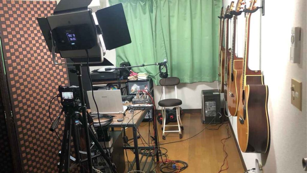 リモート講演風景